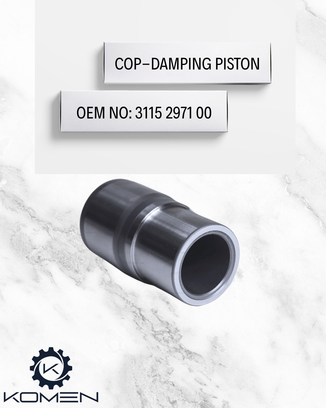 COP-DAMPING PISTON