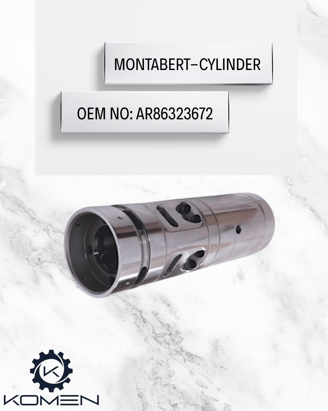 MONTABERT THRUST PISTON