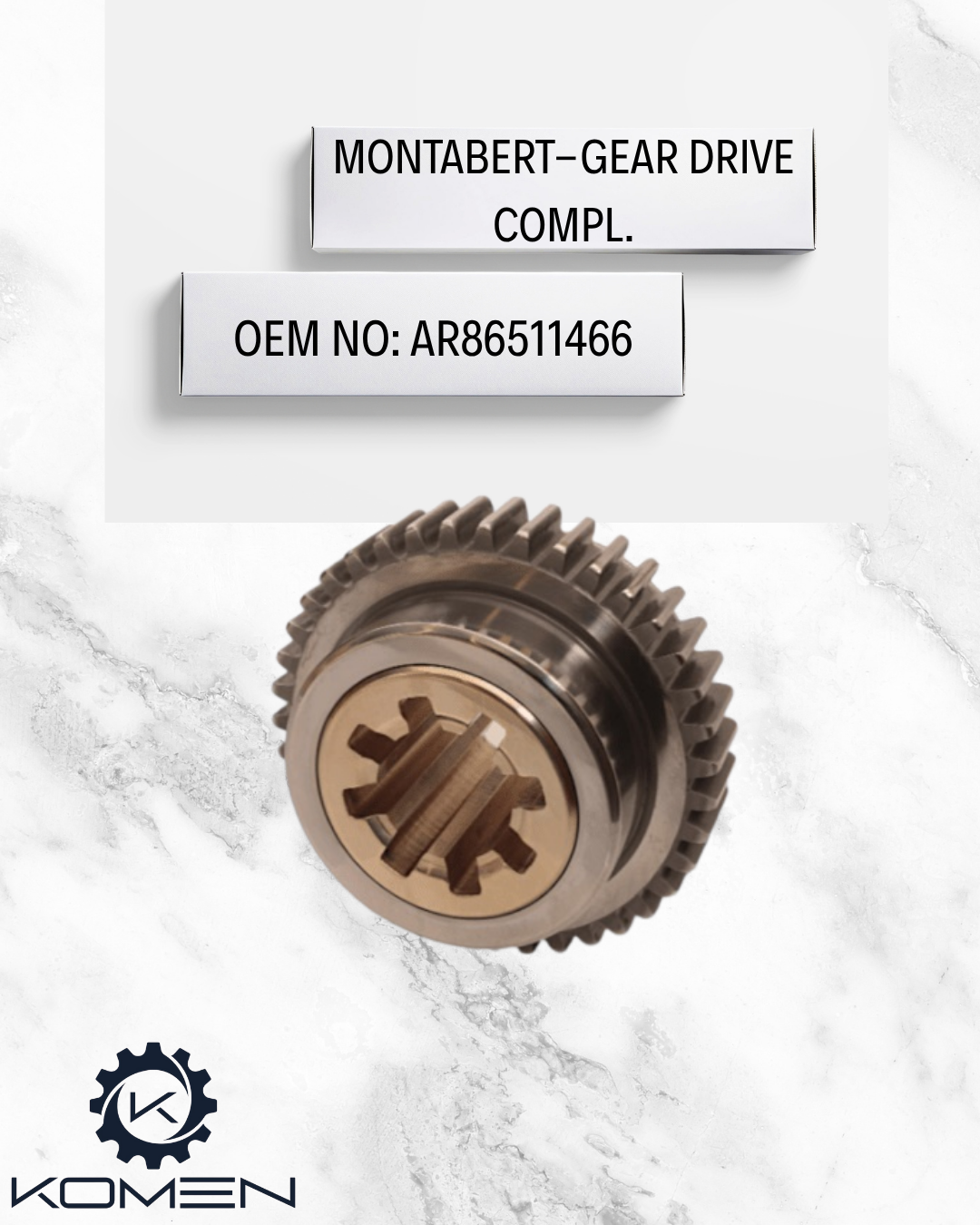 MONTABERT THRUST PISTON