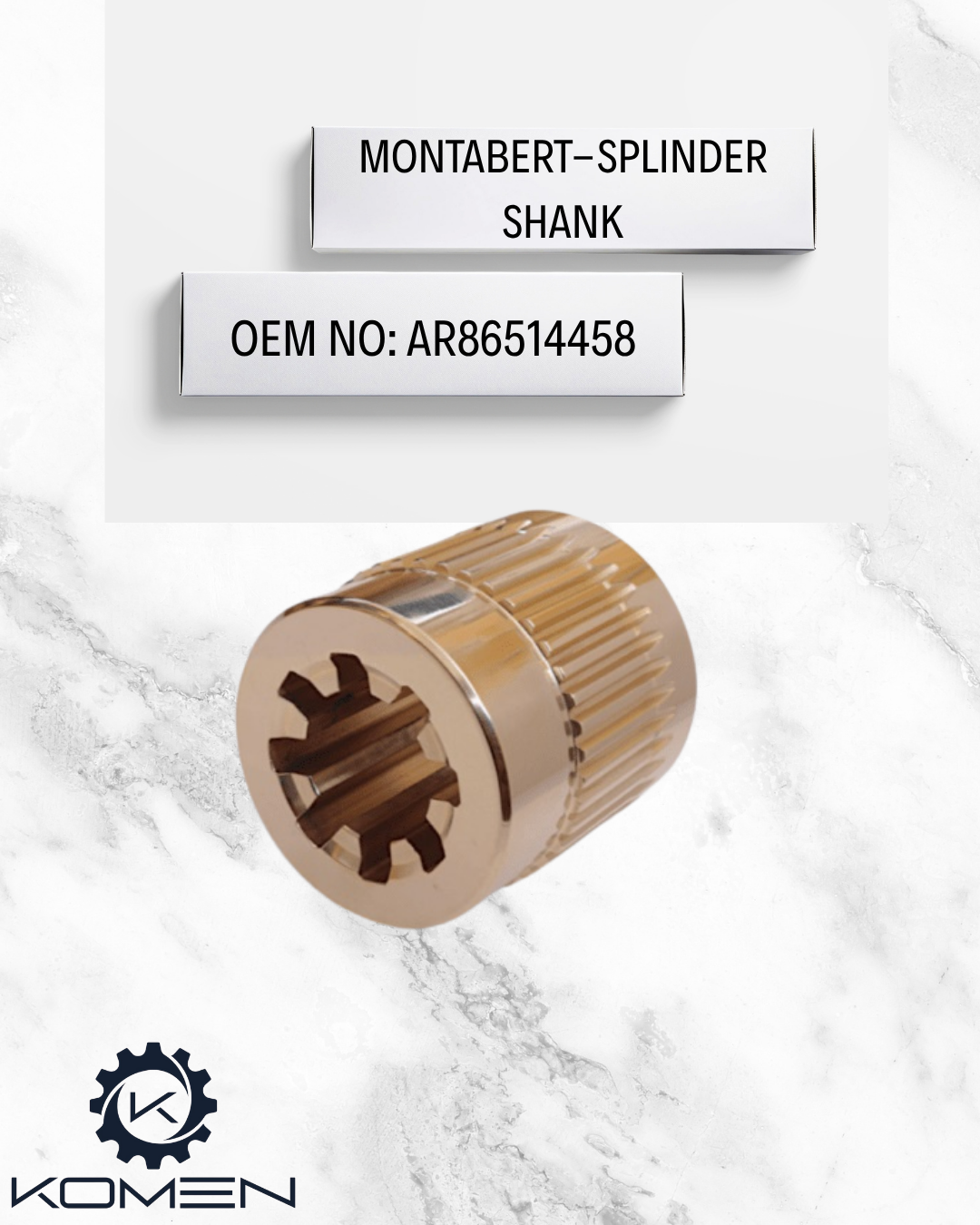 MONTABERT-SPLINDER SHANK