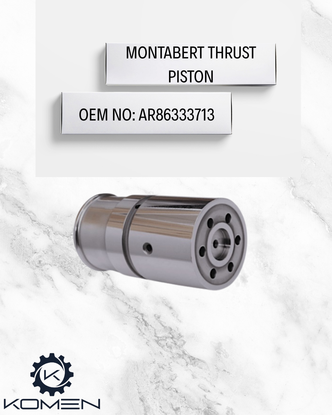 MONTABERT THRUST PISTON