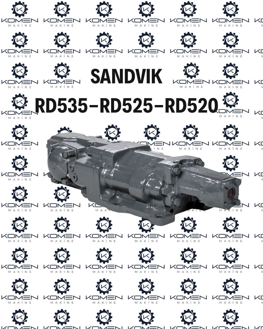 SANDVIK RD535-RD525-RD520